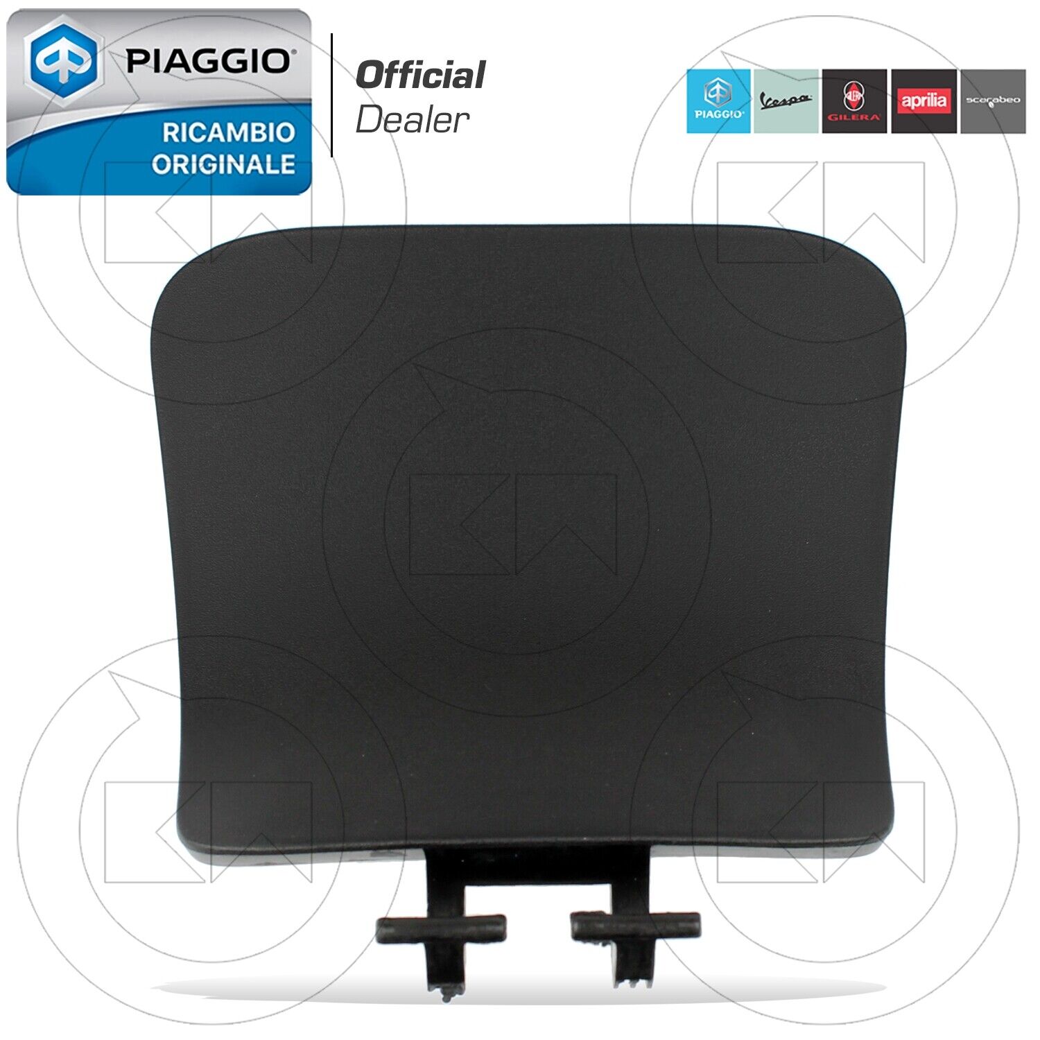 SPORTELLO SERBATOIO BENZINA NERO ORIGINALE PIAGGIO BEVERLY CRUISER 500 2007-2012