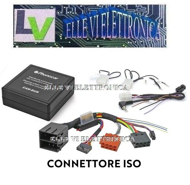 04092 Interfaccia Comandi Al Volante Plug&Play Blaupunkt Pioneer Citroen Nemo