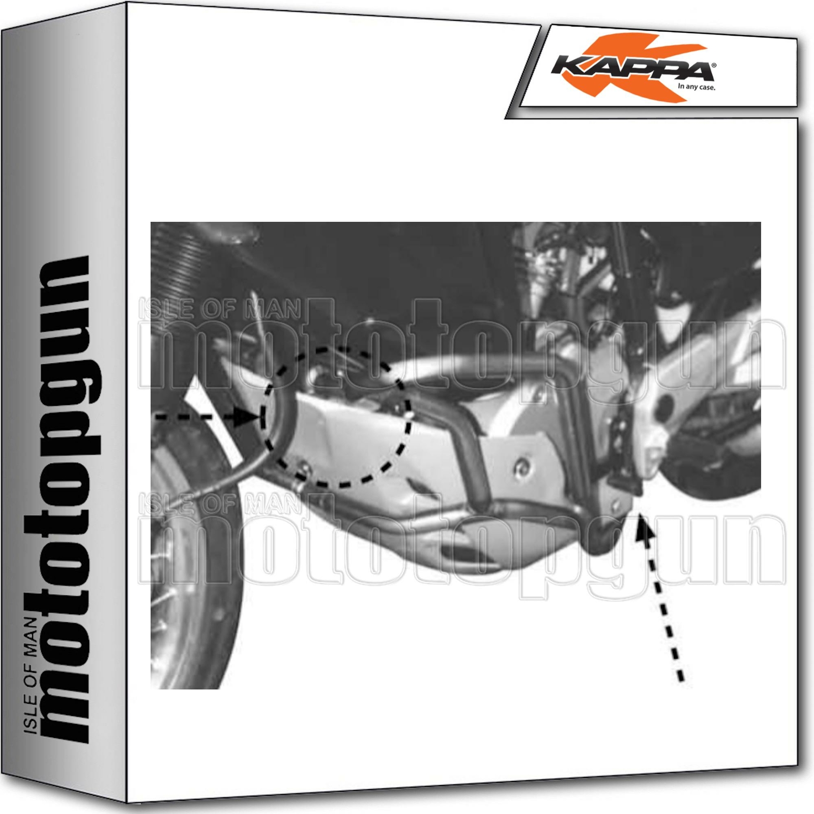 KAPPA PARAMOTORE HONDA XL 650 V TRANSALP 2005 05 2006 06 2007 07