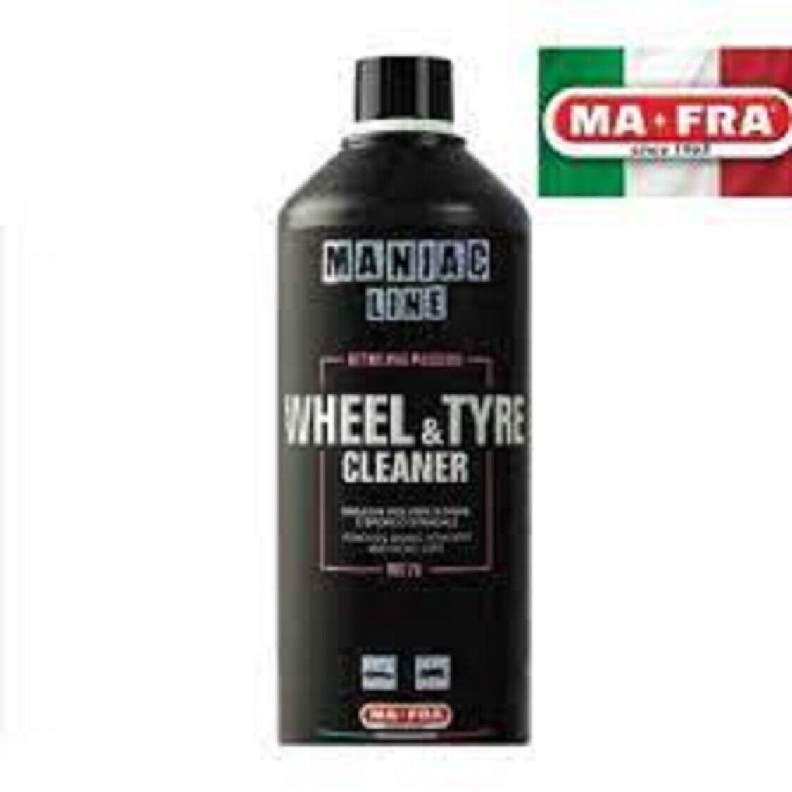 MAFRA MF76 WHEEL e TYRE CLEANER 1000ml ELIMINA SPORCO PER GOMME MADE IN ITALY