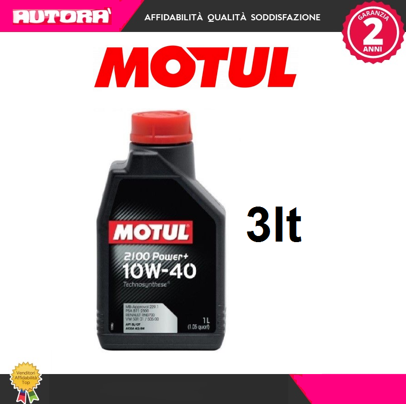 102770 3lt Olio Motul 2100 10W40 technosythese (MOTUL)