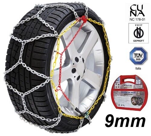 Catene da neve MCS 9mm R20 215/45-225/40-235/35-255/30 e R21 235/30