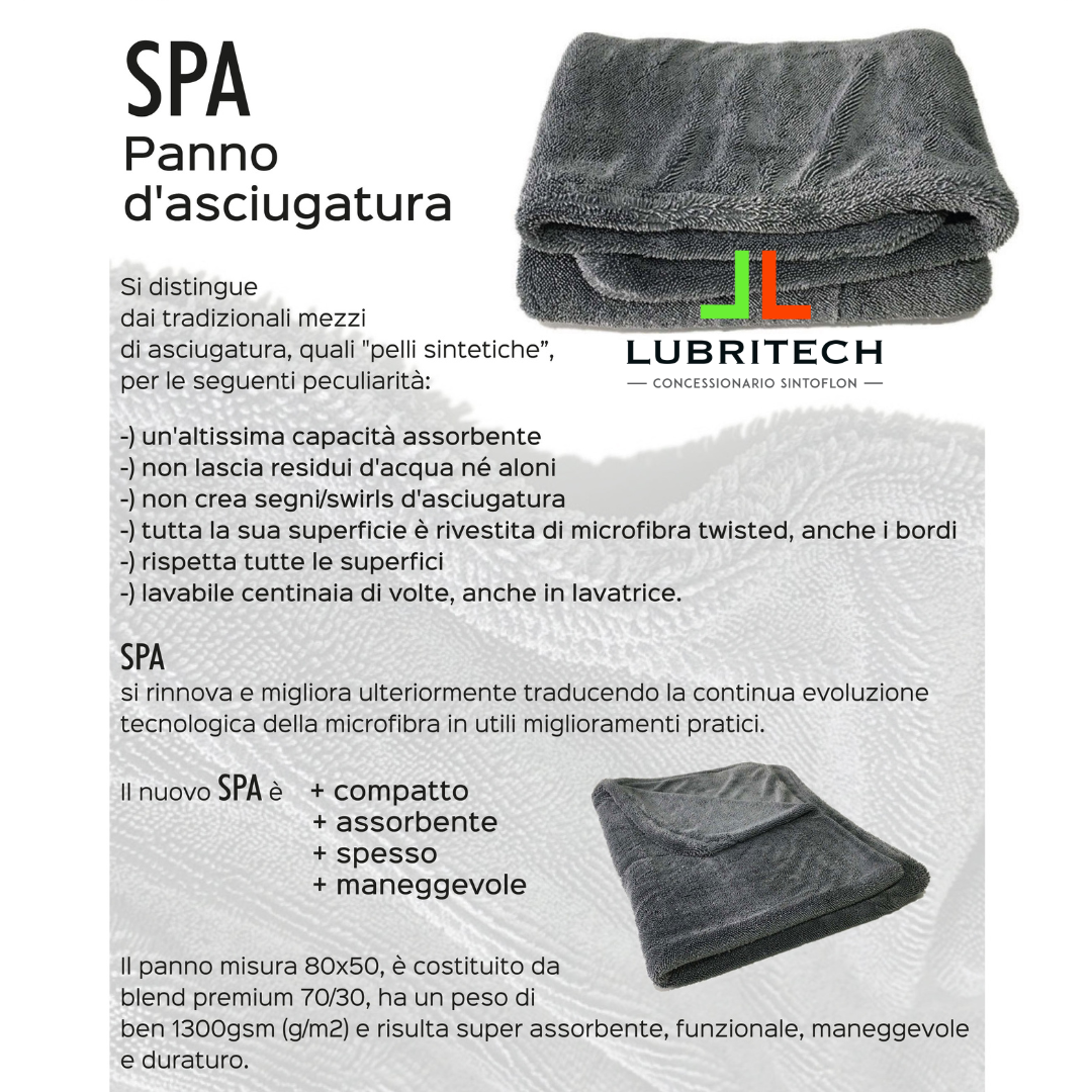 Sintoflon SPA Panno di Asciugatura in microfibra Twisted Blend Premium cm.80x50