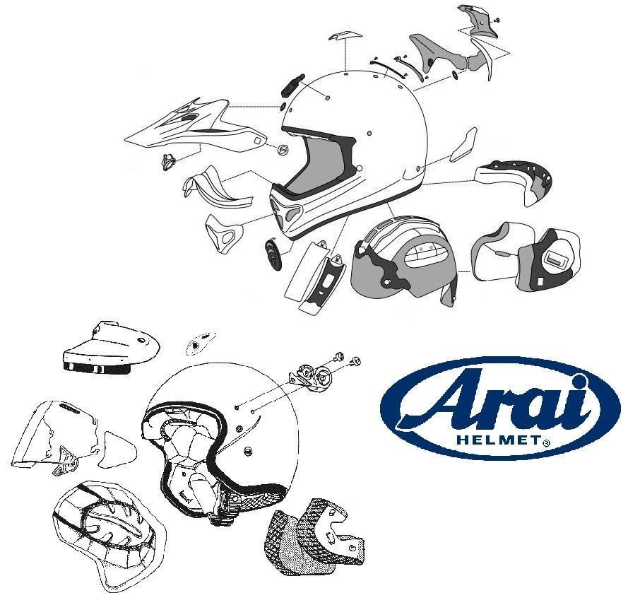 Placchetta Protezione ARAI Sazr Diamond Black