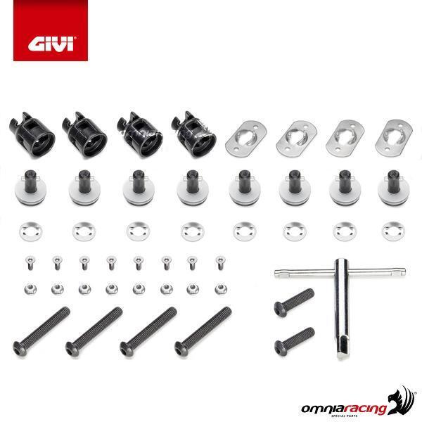 Givi Kit 12RKIT to transform the side case holder into a quick release frame
