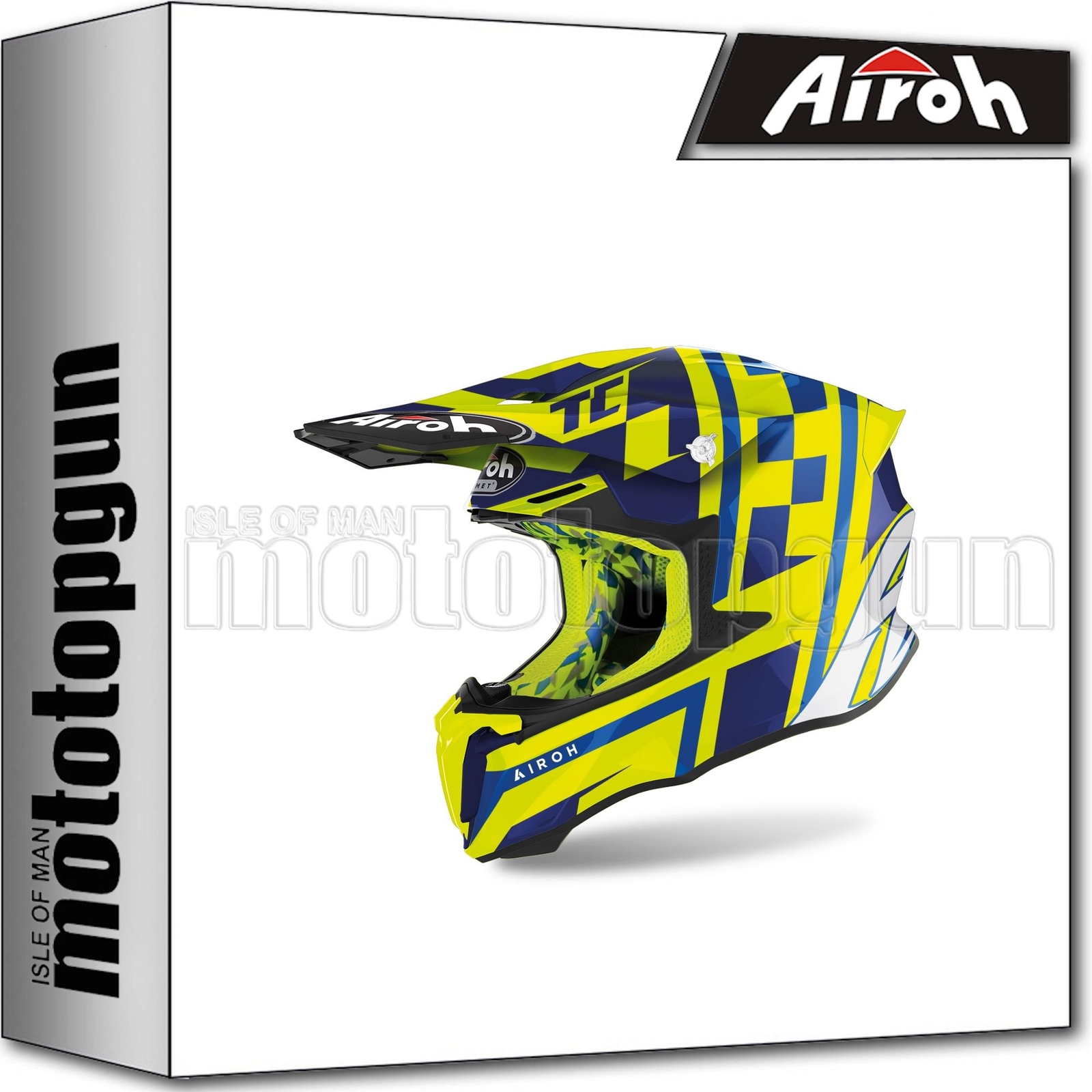 AIROH TWIST 2.0 CASCO MOTO OFF-ROAD TW2TC2131 TC21 XL