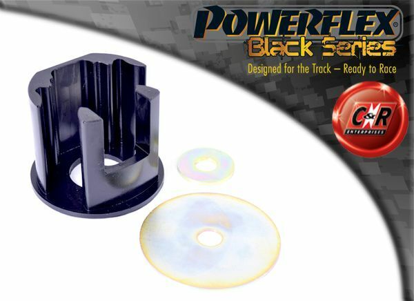 Powerflex Black Basso Motore Supporto Inserti Lrg Per Seat Leon Mk2 1P 05on