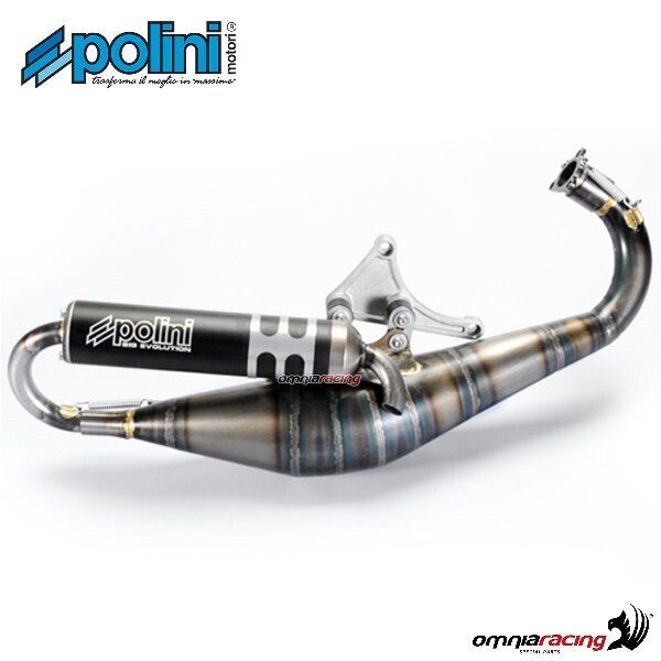 Marmitta Polini big evolution 70cc per Derbi GP1 50 2001-2003 2T ad acqua