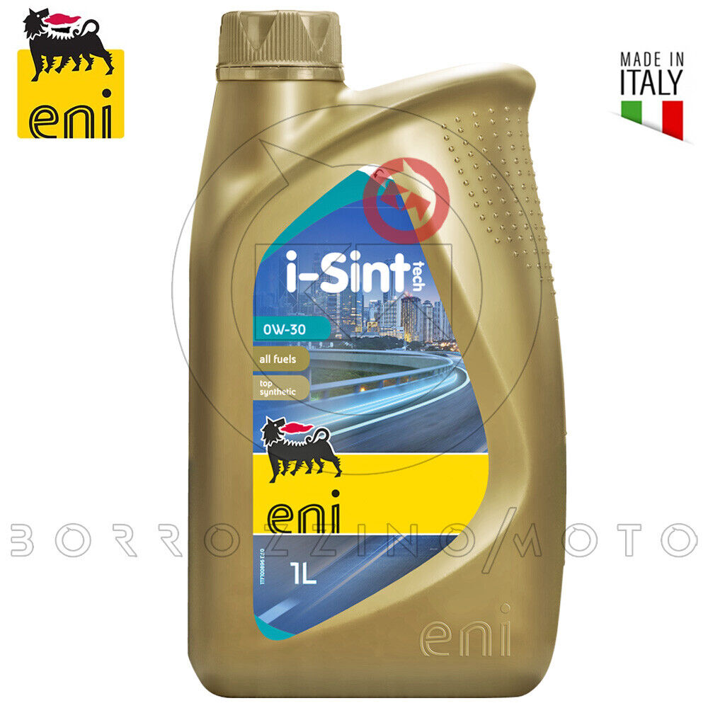 OLIO MOTORE ENI i-SINT TECH 0W30 100% SINTETICO UNIVERSALE AUTO MOTO SCOOTER