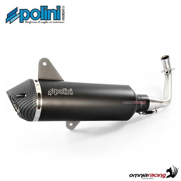 Polini steel full exhaust system approved for Vespa 300GTS /Super HPE E5 2021>