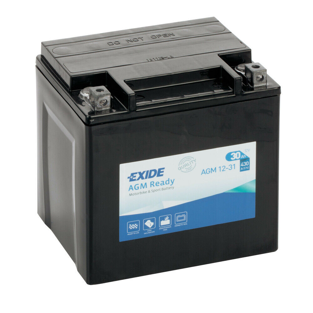 BATTERIA 30Ah 430A EXIDE MOTO AGM READY   EXAGM1231 - LAMPA