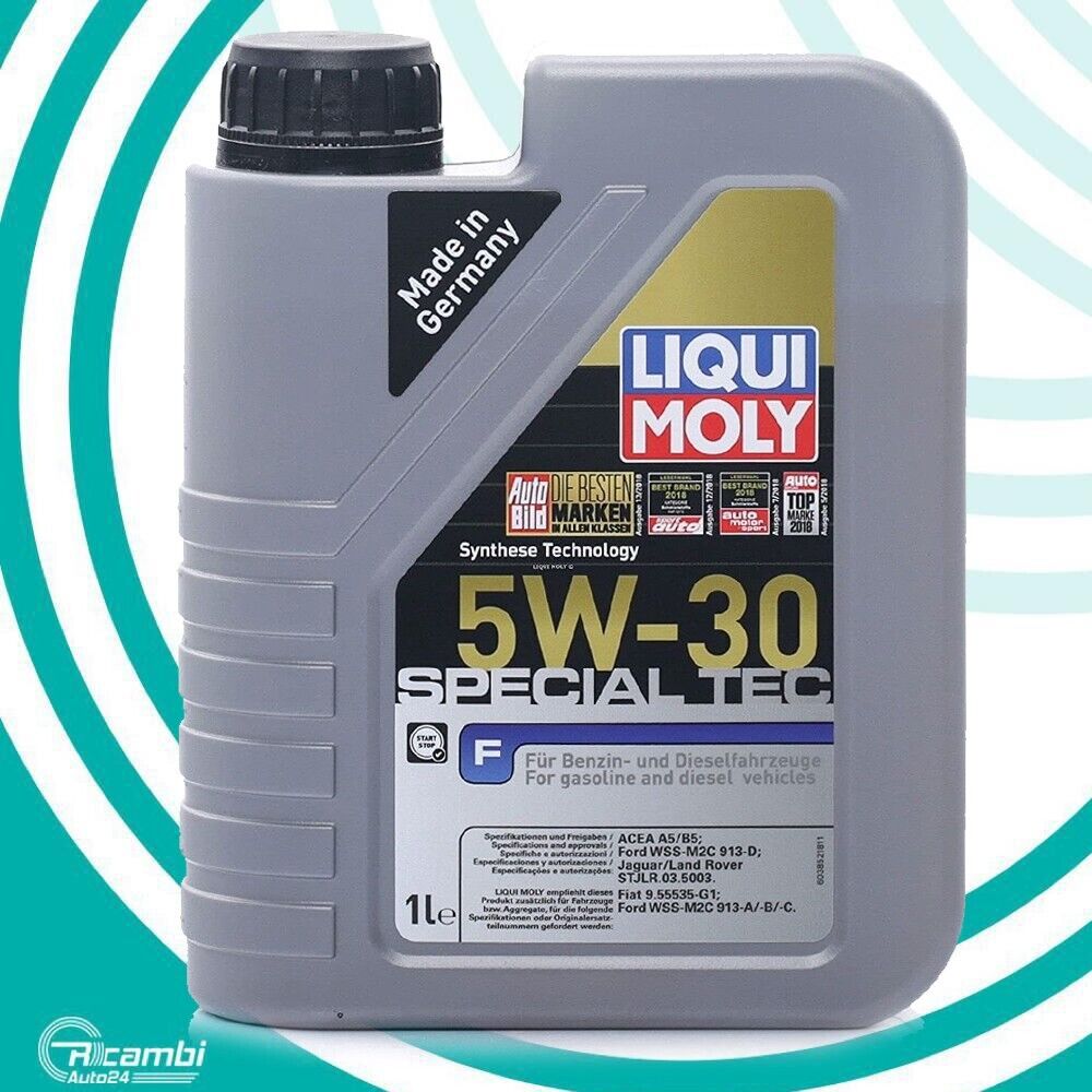 LIQUI MOLY 2325 SPECIAL TEC F 5W-30 A5/B5 OLIO MOTORE AUTO SINTETICO FORD 1 LT