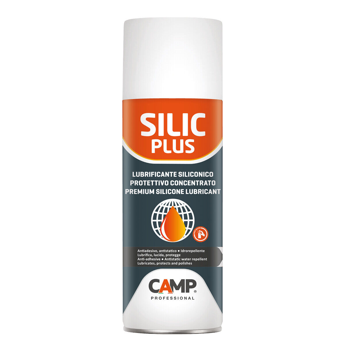 Lubrificante spray Silicon Plus Camp da 400 ml – CAMP 1002400