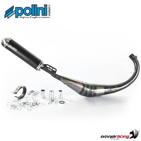 Polini for race muffler low for Gilera RCR50/SMT 2006> 2T