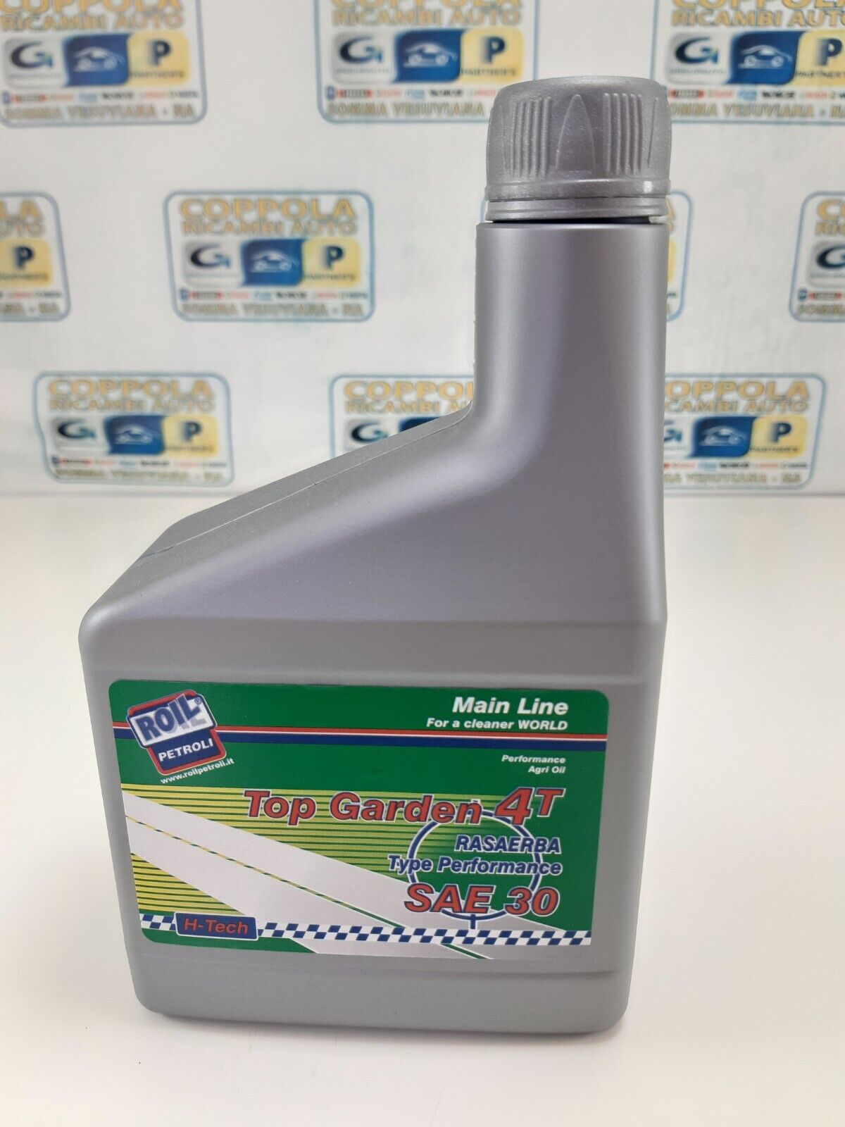 OLIO TOP GARDEN 4T SAE 30 RASAERBA ROIL PETROLI 600ML