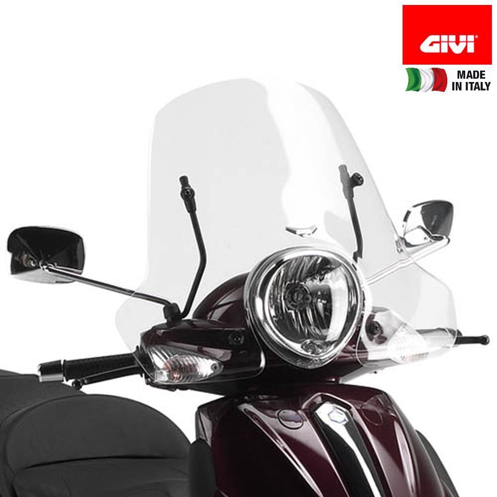 KIT CUPOLINO GIVI 106A E STAFFE A106A PIAGGIO 250 BEVERLY TOURER 2008-2010