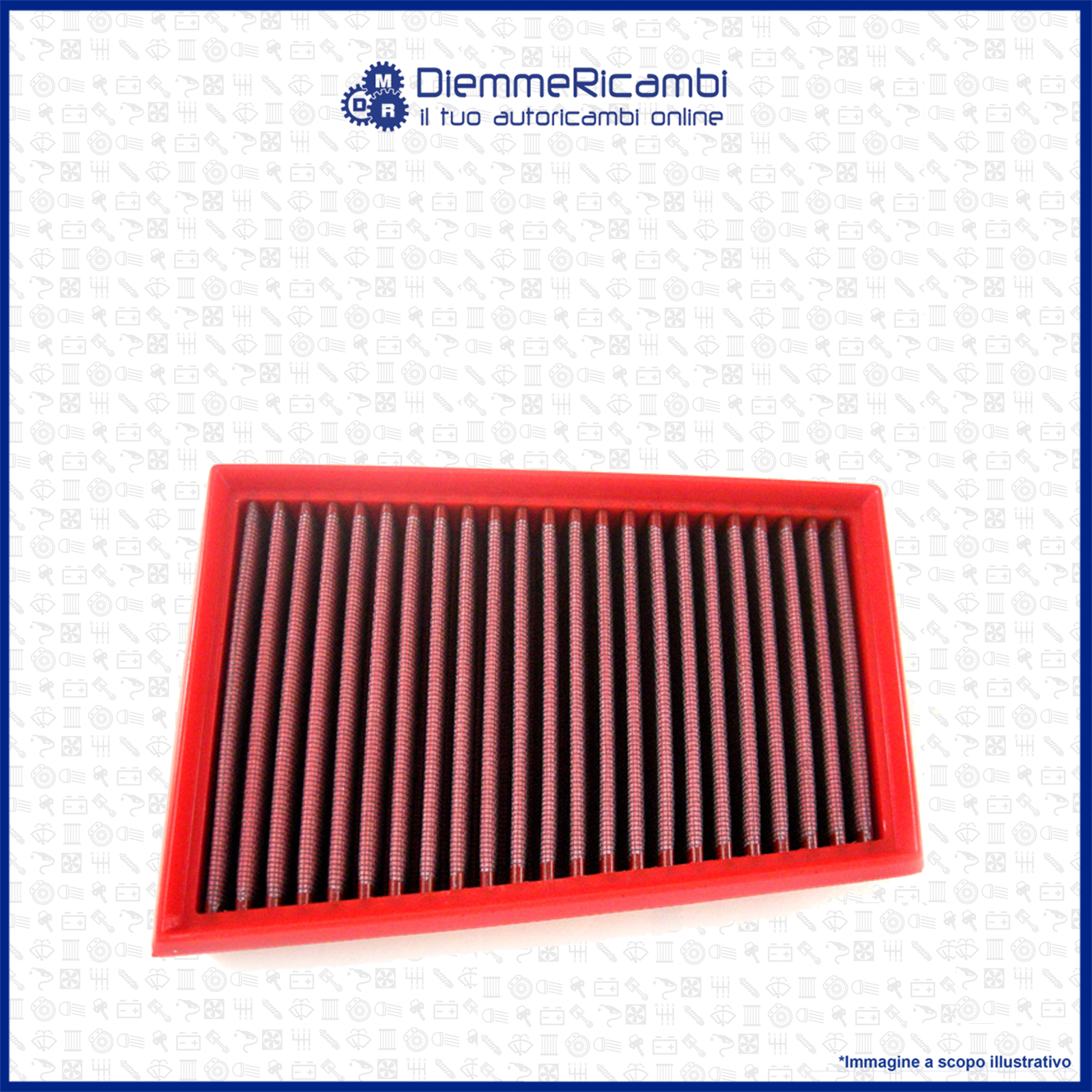 FILTRO ARIA SPORTIVO BMC NISSAN QASHQAI - X-TRAIL - RENAULT KOLEOS - FB674/20