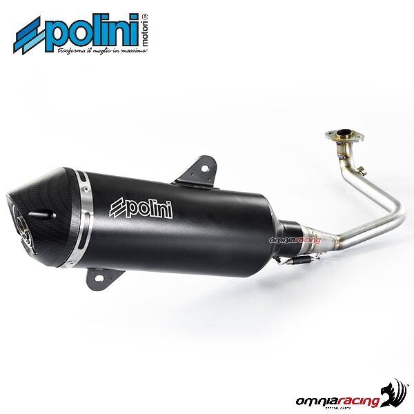 Polini steel full exhaust system for SYM Cruisym 125 Euro 4 2018>