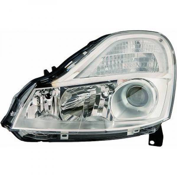 Faro fanale anteriore Destro MODUS 08- TYC H1+H1+H1 con motorino reg ele