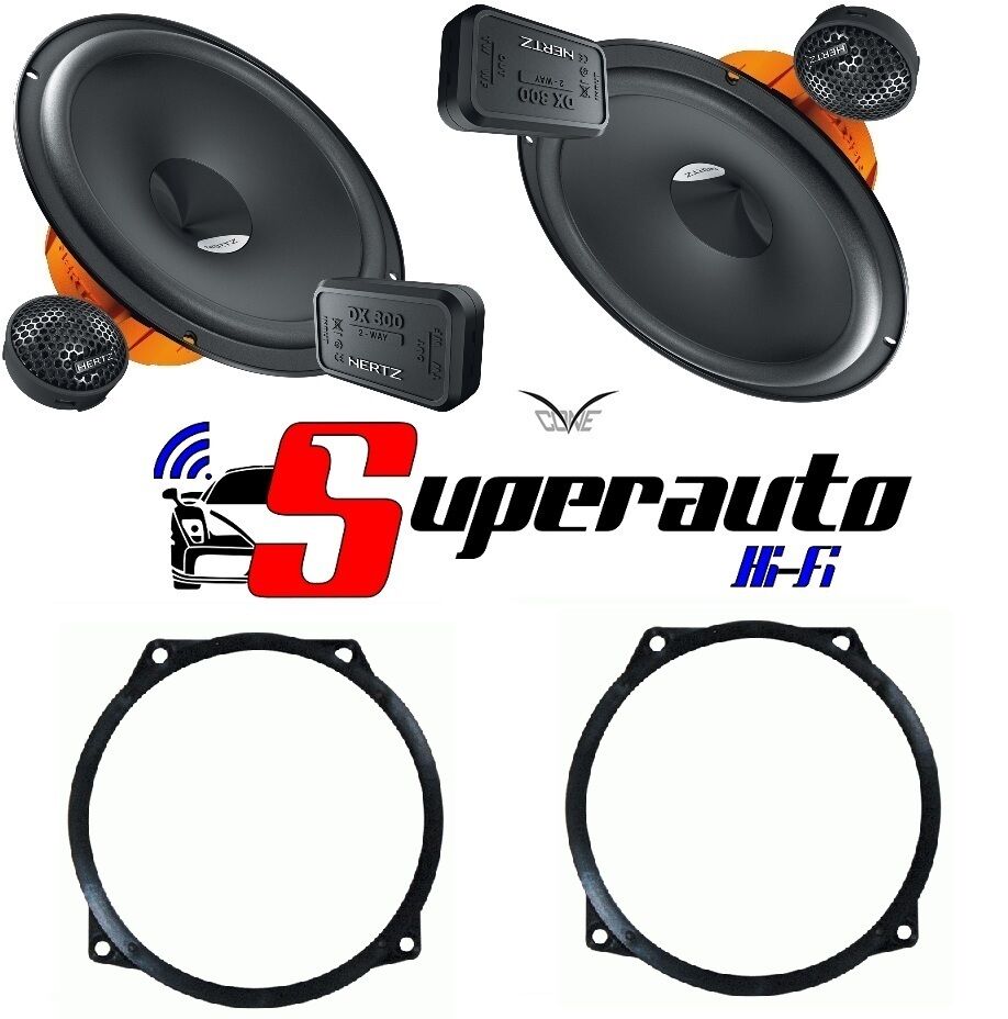 Hertz DSK 165 dsk165.3 Altoparlanti 2 vie + supporti phonocar 03898 MINI bmw