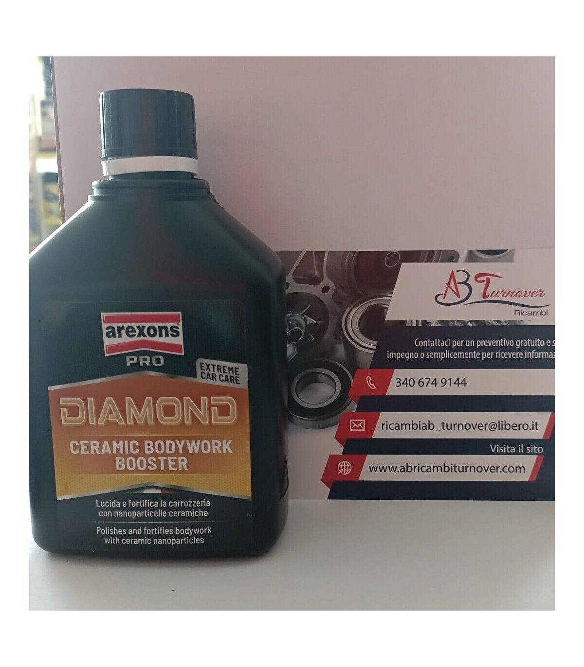 DIAMOND LUCIDA E FORTIFICA LA CARROZZERIA AREXONS 8096