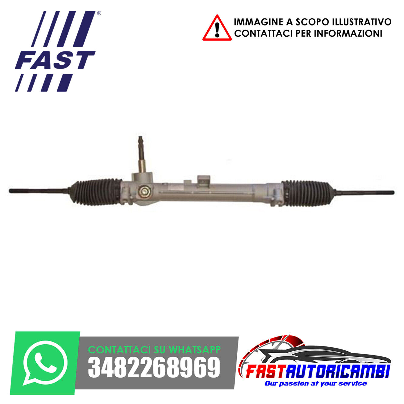 SCATOLA STERZO GUIDA FAST FT19060 FIAT PUNTO (188) 1.9 JTD 63 KW 86 CV