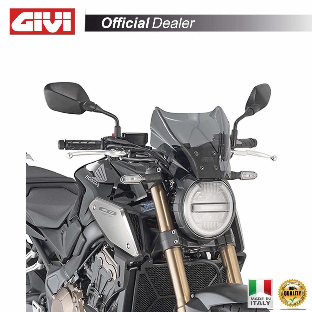 PARABREZZA 22X31CM STAFFE NON INCLUSE CB R NEO SPORTS CAFE 650 2019-2019