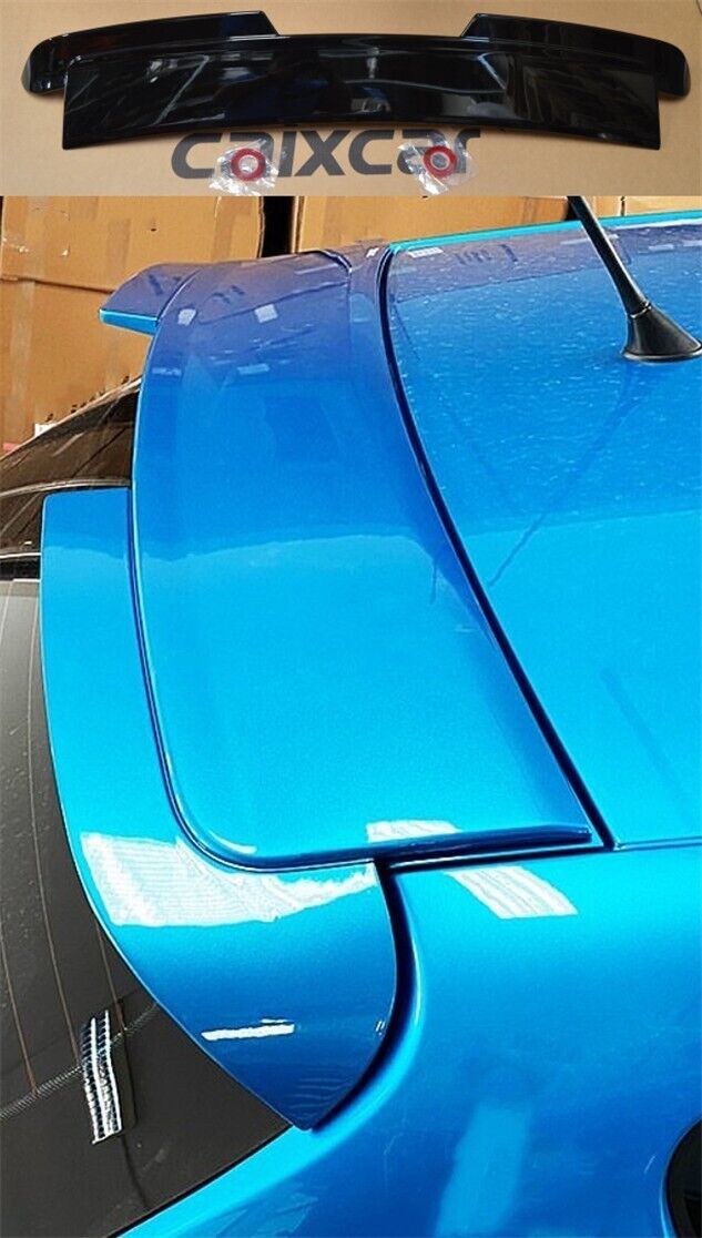 Alettone Seat Ibiza 6J 5 Portiere Di 2008 A 2017 Spoiler Nero Lucido Spoiler