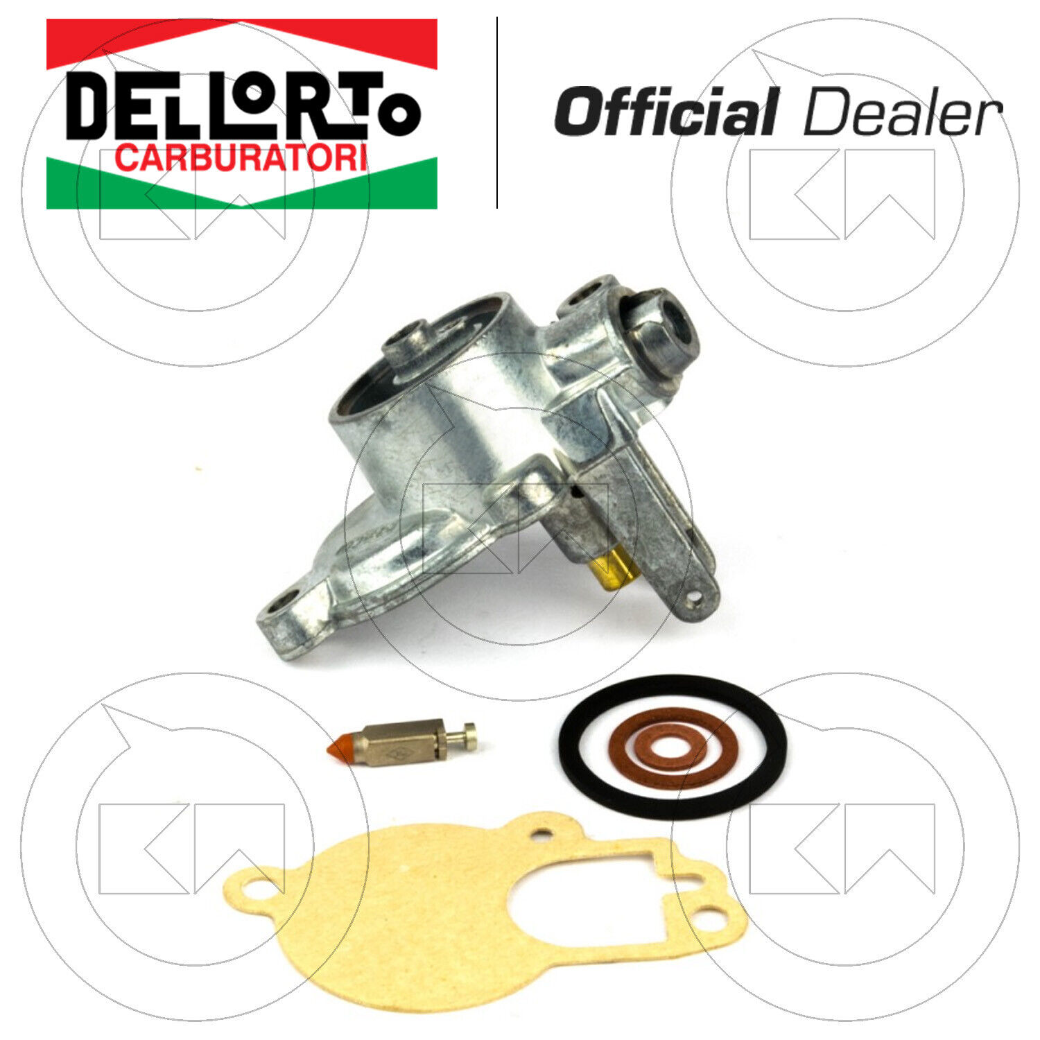 COPERCHIO CARBURATORE SI 20.20 DELLORTO MAGGIORATO SPILLO CONICO VESPA PX 150