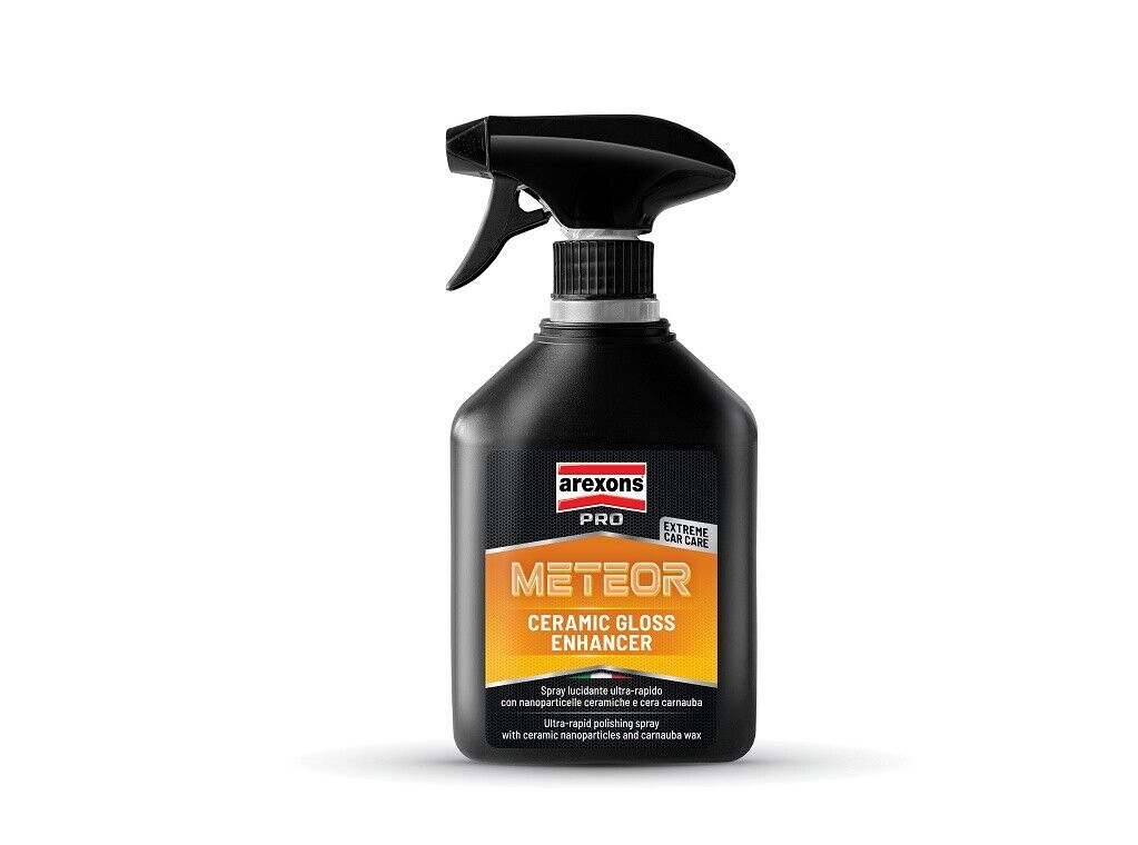METEOR - Cera rapida con nanoceramiche 400ml Spray lucidante ultra-rapido