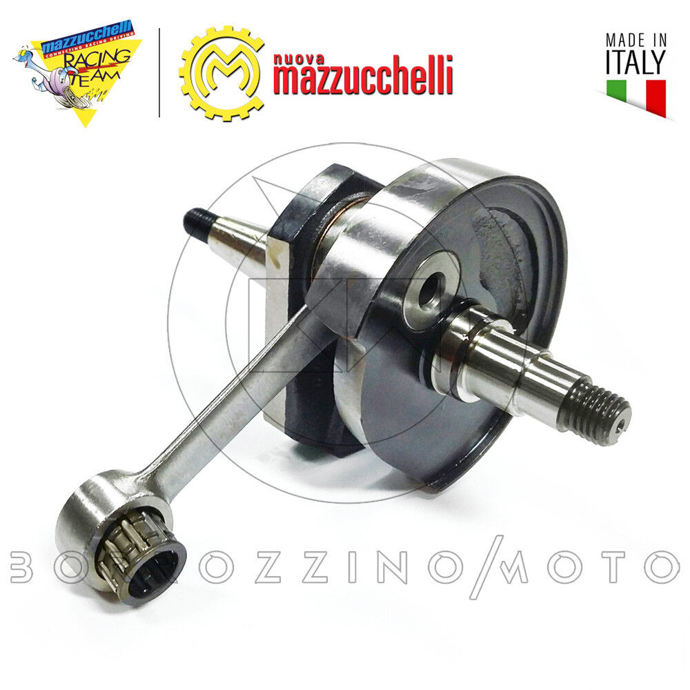 ALBERO MOTORE MAZZUCCHELLI ANTICIPATO CROMATO BIELLA PER VESPA 50 SPECIAL L R N