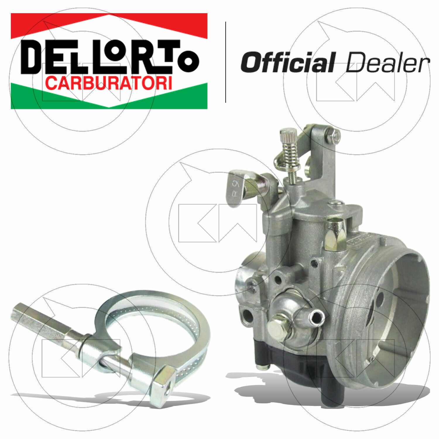 00866 IMPIANTO ALIMENTAZIONE SHBC 19-19 E DELL'ORTO PIAGGIO VESPA 50 125 PK XL