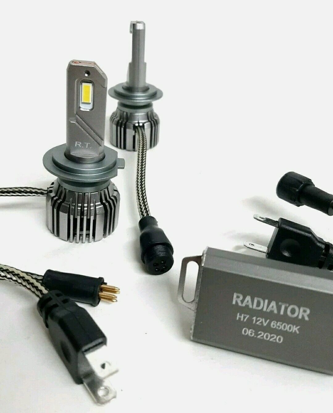 KIT LED RADIATOR H4 H19 RIATEC 12000 LM/6500K 12V CANBUS MOD 6904