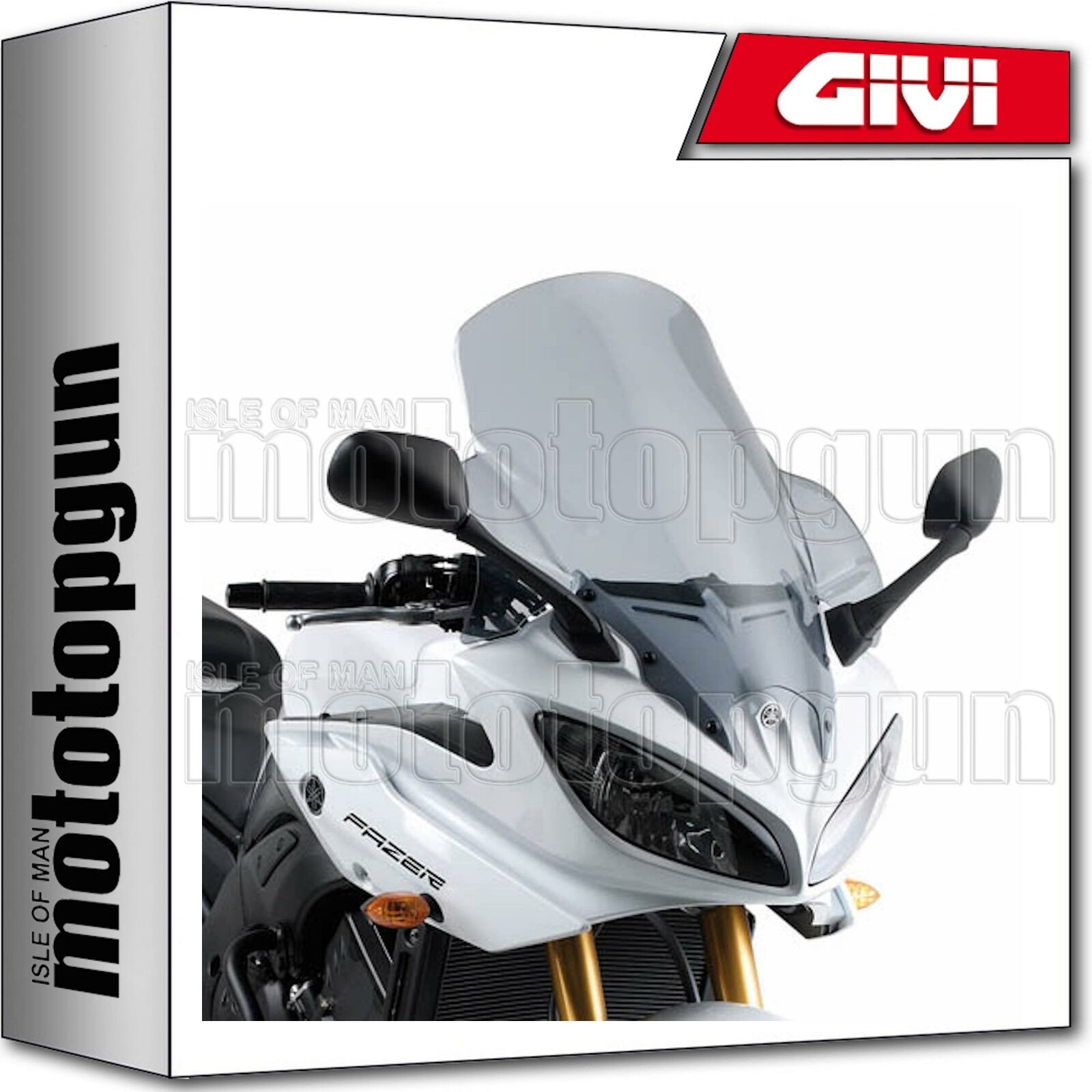 GIVI PARABREZZA D448S YAMAHA FZ8 2010 10 2011 11 2012 12 2013 13 2014 14 2015 15