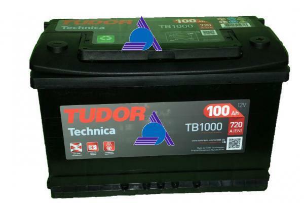 BATTERIA 100Ah 720A TUDOR TB1000 **Spedizione Inclusa!**