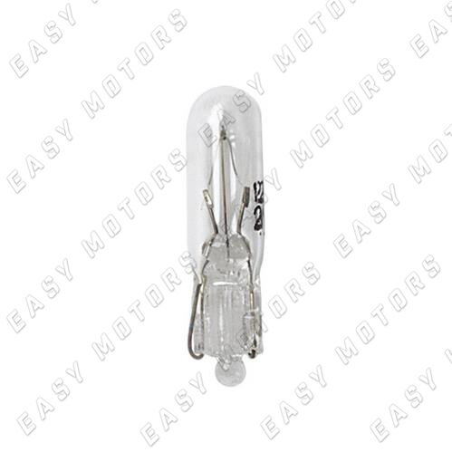12V Lampada con zoccolo vetro T5 2W W2x4,6d 2 pz D Blister