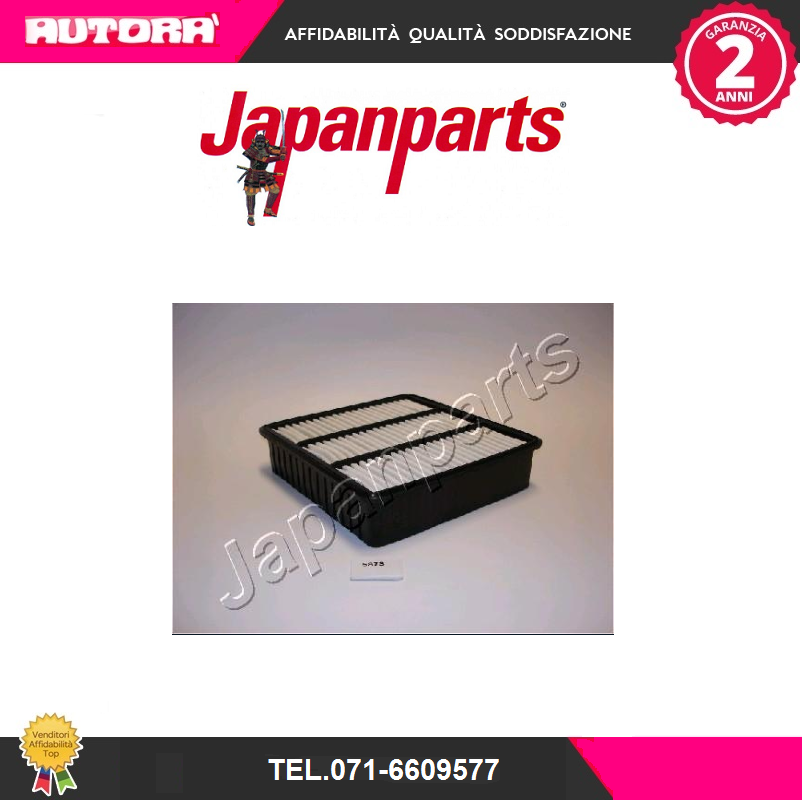 FA587S Filtro aria (MARCA-JAPANPARTS).