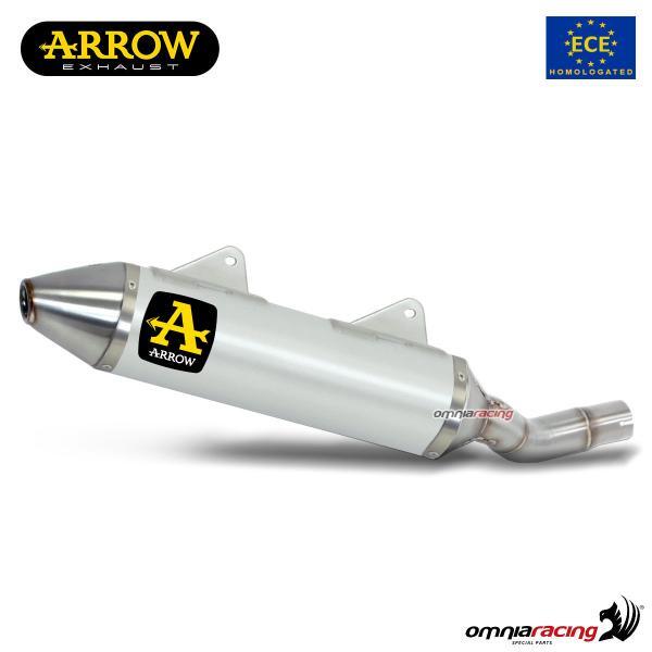 Terminale scarico Arrow Thunder omologato per Aprilia RX/SX 125 2021-2022