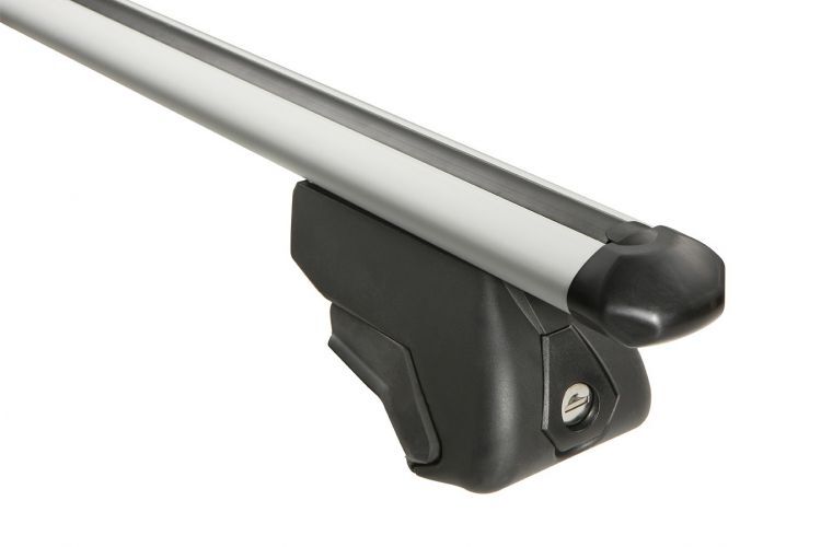 BARRE PORTATUTTO AUTO STATION WAGON CON MANCORRENTI,ALLUMINIO,TUV,LUNG.120 CM