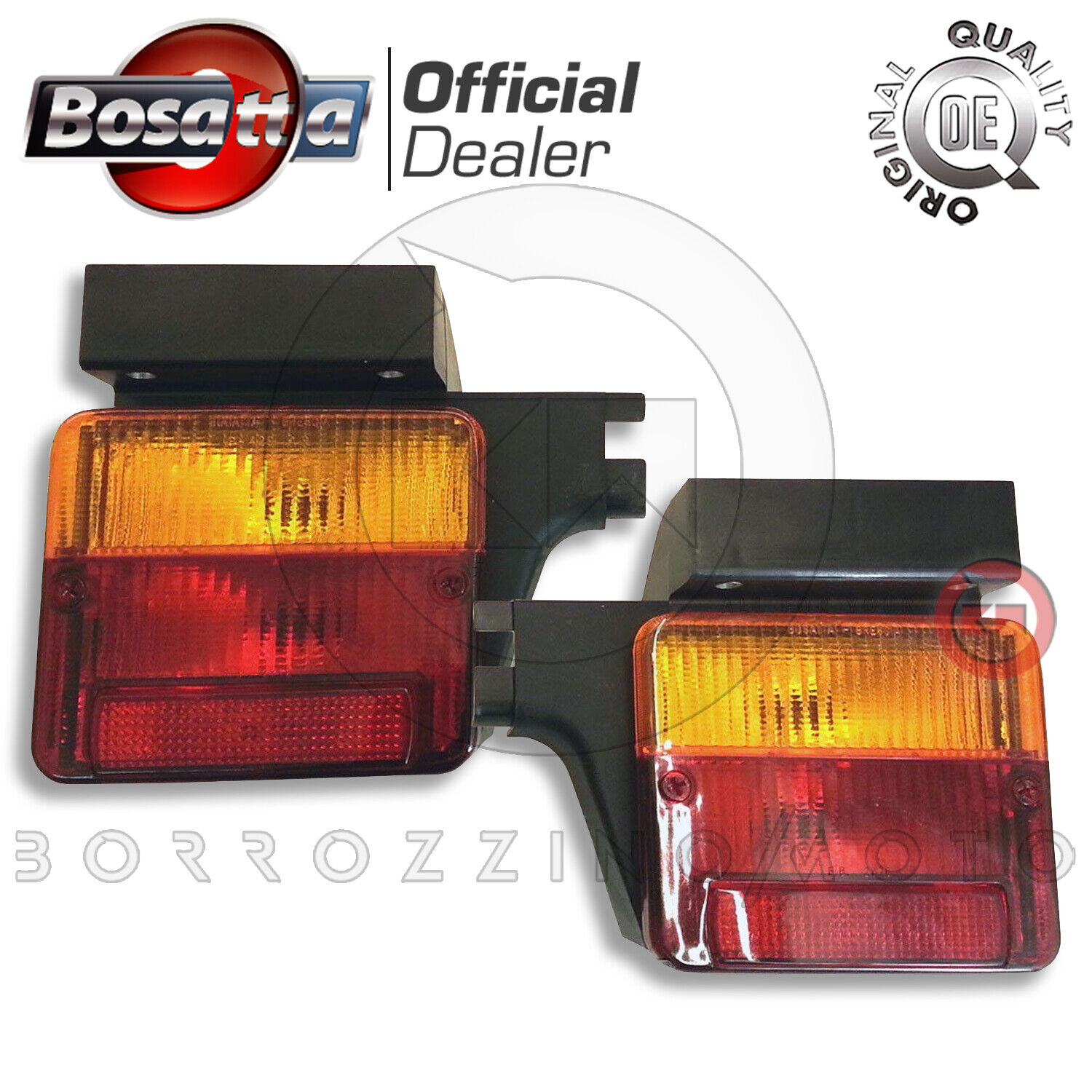 COPPIA FANALINO STOP FRECCE POSTERIORE TIPO ORIGINALE PIAGGIO APE 50 FL TL6T