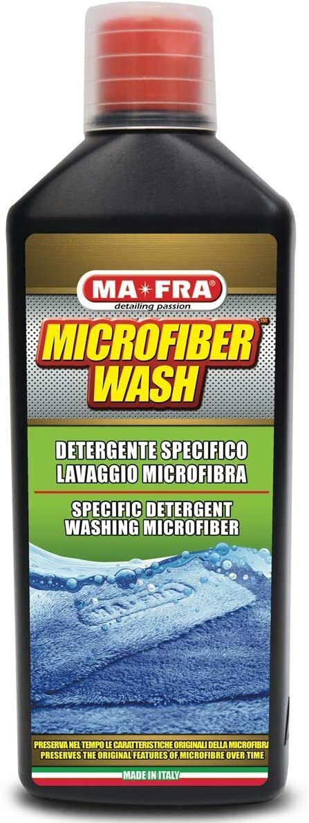 MAFRA MICROFIBER WASH 1 LITRO LAVAGGIO PANNI IN MICROFIBRA PROFESSIONALE