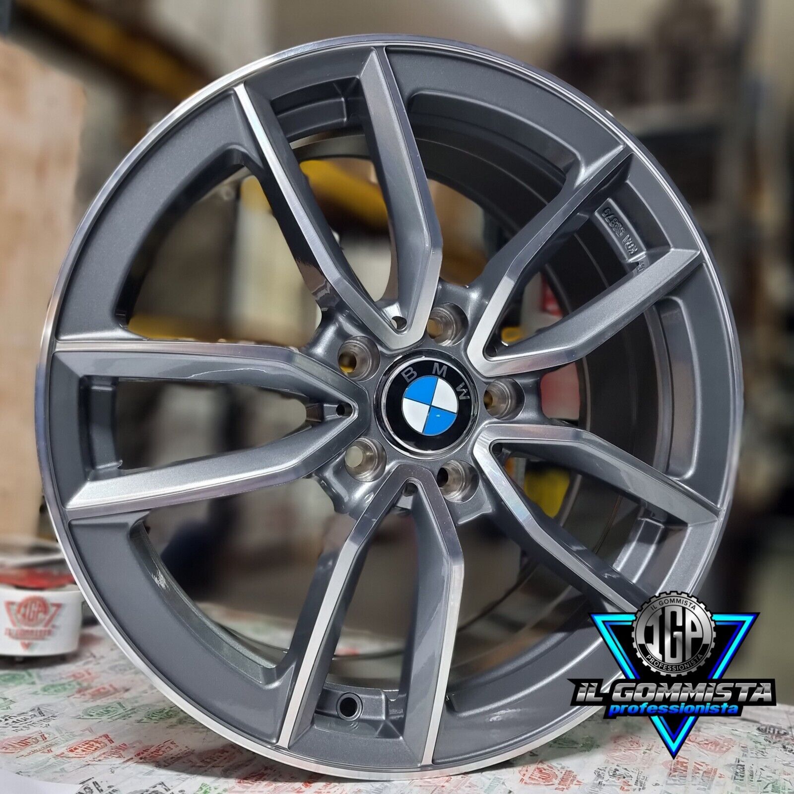 IGP21 KIT 4 Cerchi In Lega 18" Compatibili con BMW X3 type G01 G3X + X4 type G02