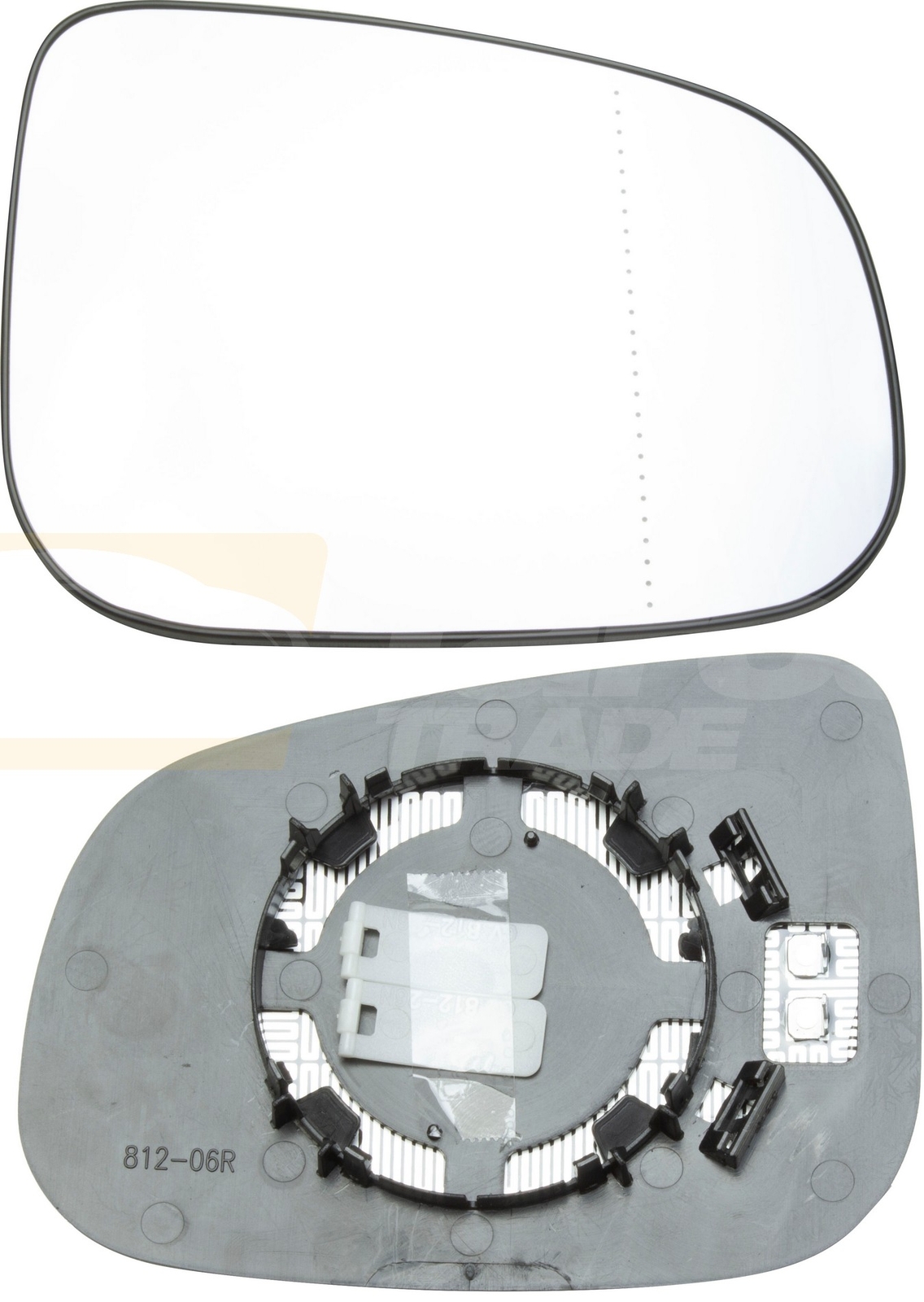 Vetro Specchietto Retrovisore Riscaldabile DX Per VOLVO S80,C30,S60,C70,S40/V40