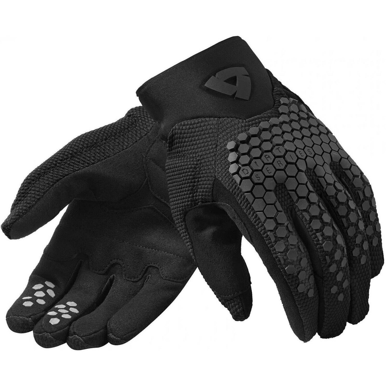 GUANTI MOTO CERTIFICATI ESTIVI NERO MASSIF REV'IT FGS157-0010 SIZE XXL