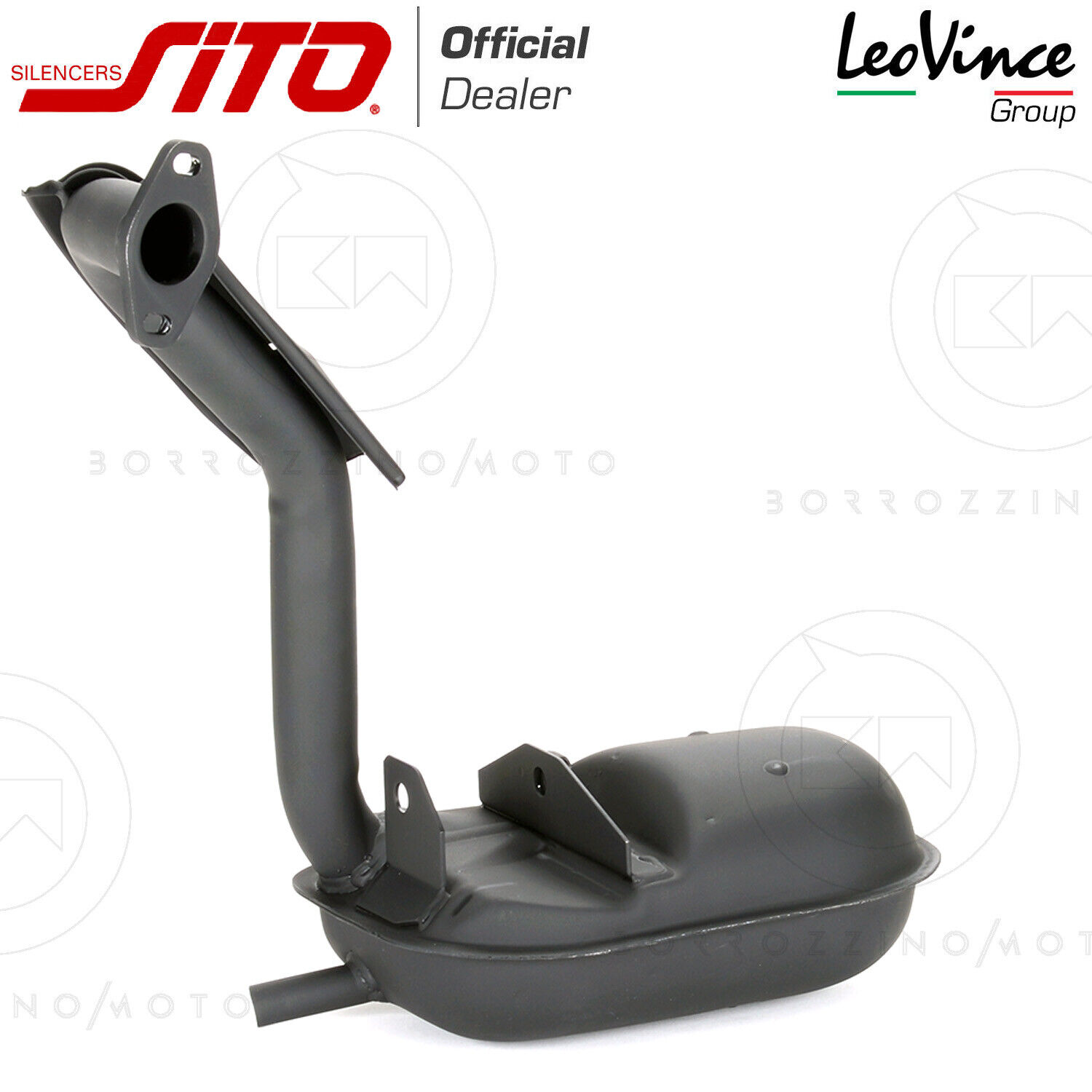 SITO 0234 SCARICO MARMITTA TERMINALE TIPO PIAGGIO VESPA PK 125 XL2 1990 > 1993