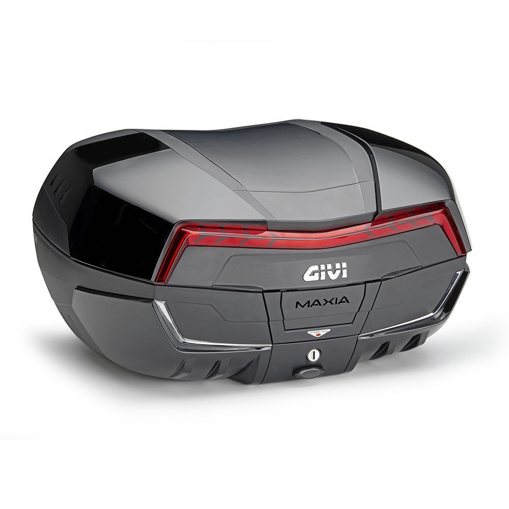 V58NNB - Valigia Bauletto Givi V58 MAXIA5 catadiottro rosso nera