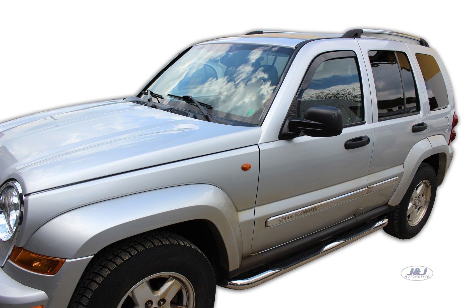 SET 2 DEFLETTORI ARIA ANTITURBO ANTIVENTO per JEEP CHEROKEE 5 porte 2001-2005