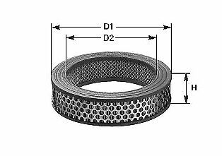 MA1112 CLEAN FILTERS Filtro aria per RENAULT,VW