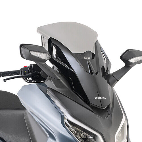 GIVI solo Cupolino Fumè 48 x 47 per Honda Forza 125-350 2021 - 2023