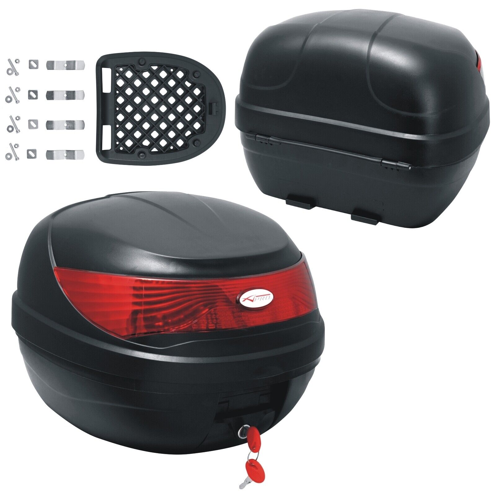 Motorcycle Scooter Top Box Tail Helmet box Luggage